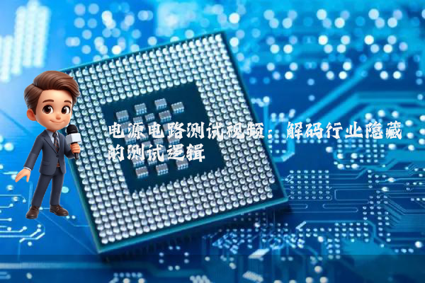 电源电路测试视频:解码行业隐藏的测试逻辑
