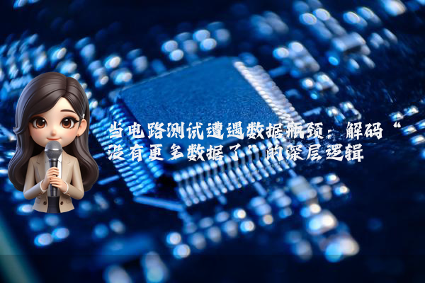 当电路测试遭遇数据瓶颈：解码“没有更多数据了”的深层逻辑