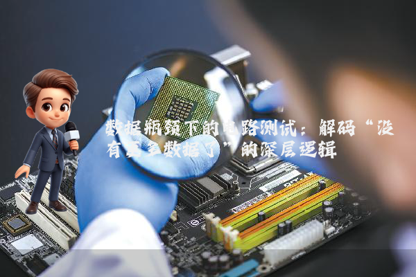 数据瓶颈下的电路测试：解码“没有更多数据了”的深层逻辑