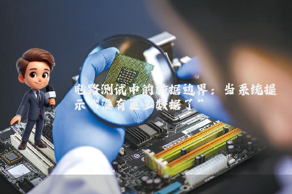 电路测试中的数据边界：当系统提示“没有更多数据了”