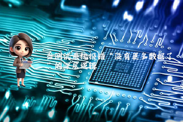 当测试系统报错“没有更多数据了”的深层逻辑