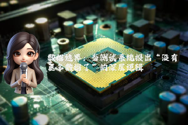 数据边界：当测试系统报出“没有更多数据了”的深层逻辑